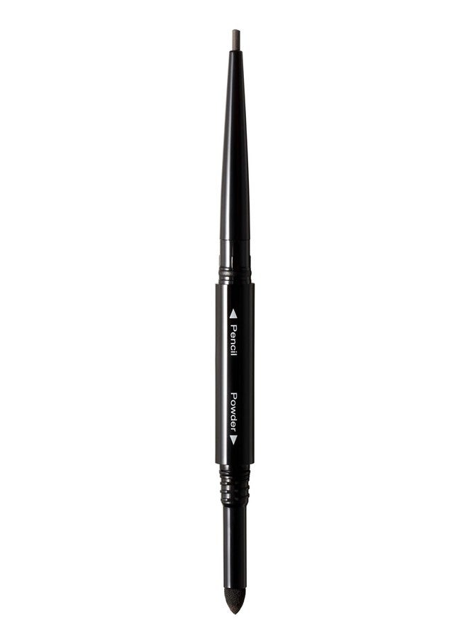 Arches & Halos Arches and Halos 2 in 1 Defining Eyebrow Pencil and Powder - Brow Powder with Spoolie Brush - Shape and Fill for Natural Look - Dark Brown - 0.017 oz - Image 4